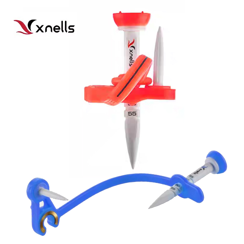 Xnells高尔夫硅胶子母球tee 调节高度 长tee短tee兼用 防丢失