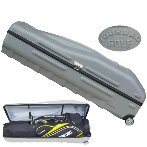 Подлинный тур по гольф-пакетам Air Box Hard Shell Parting Collected Special Aircraft Multifunction Club Travel Box