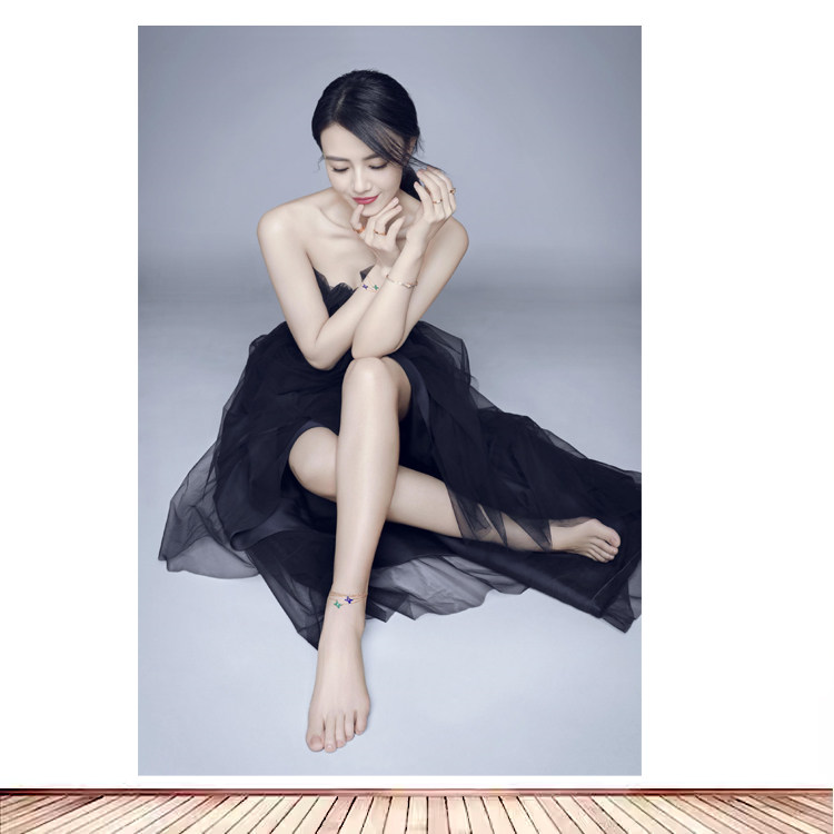 明星性感海报制作高圆圆美女写真周边海报定制房间寝室贴画自粘2图片