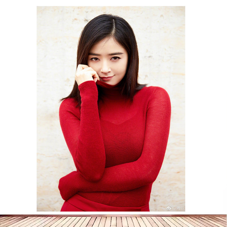 蒋欣华妃海报美女明星写真周边宿舍卧室壁纸超大墙贴画定制美女1图片