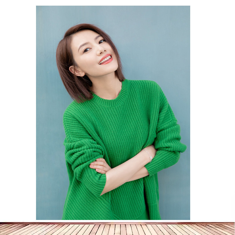 气质明星海报制作高圆圆美女写真周边海报定制房间寝室贴画自粘7图片