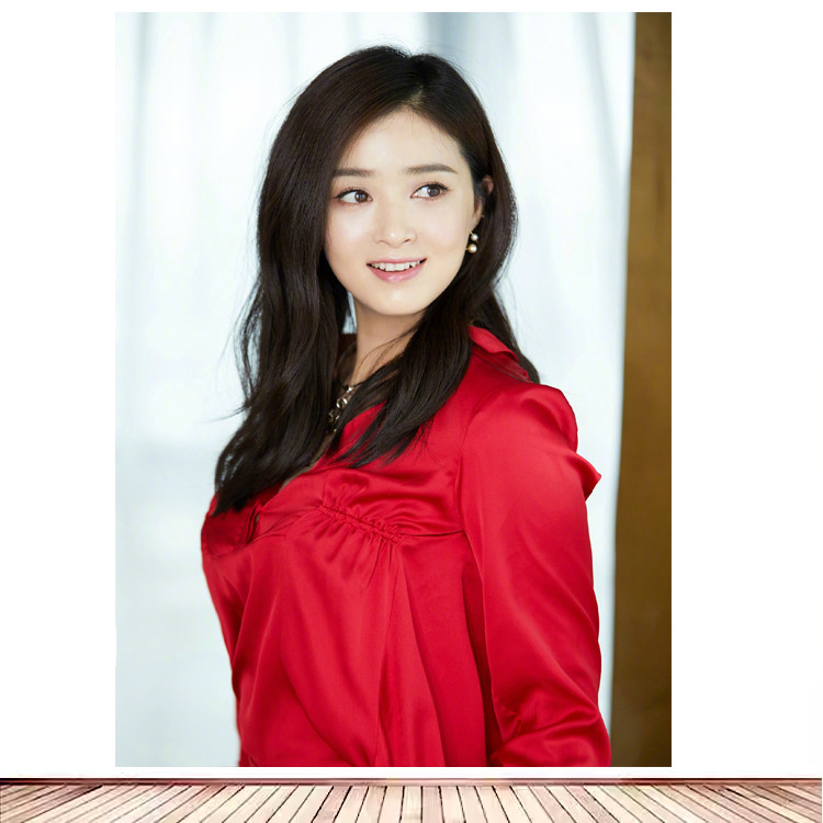 蒋欣华妃海报美女明星写真周边宿舍卧室壁纸超大墙贴画定制美女3图片