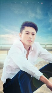 霍建华花千骨男神帅哥明星照片写真海报装饰画墙画贴画挂画相框35