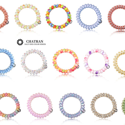 TT圈平替电话线头绳高级感不勒发