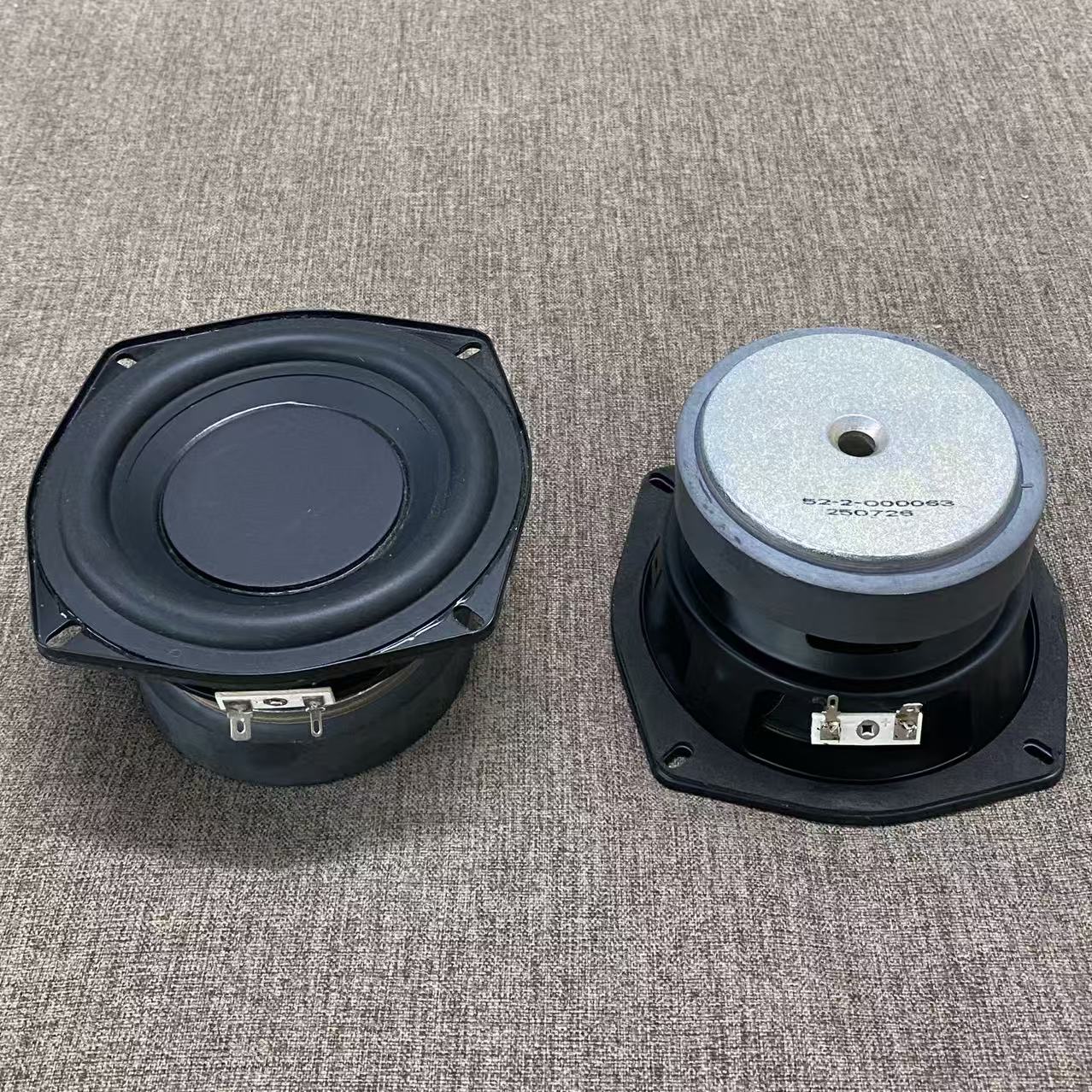 平面帽5.25寸低音炮喇叭大磁钢家用扬声器汽车全频重低音音箱4欧