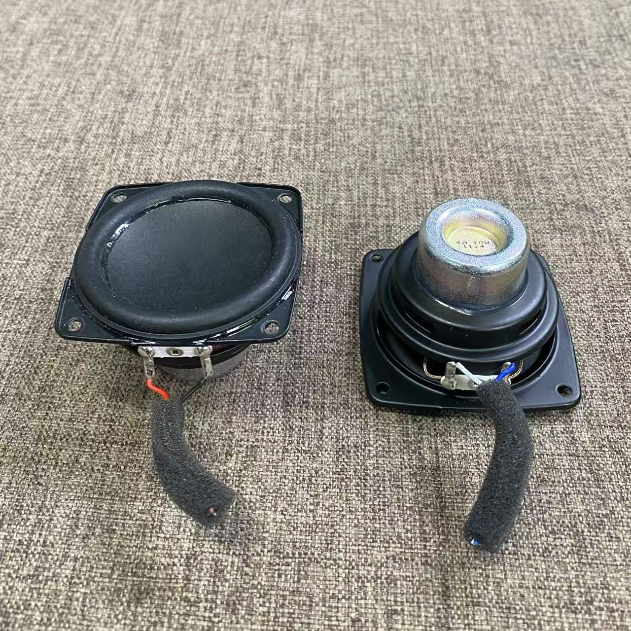 拆箱尊宝2.25寸58MM全频喇叭钕磁大橡皮边人声超毒蓝牙音箱喇叭