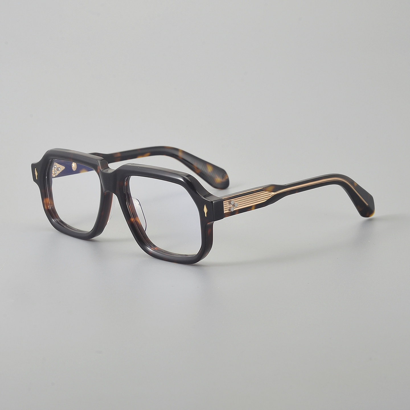 复古方形板材眼镜框架男女防蓝光时尚护眼痞帅显脸小高级感近视镜