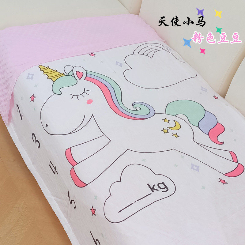 萌娃新宠独角兽卡通毛毯婴童盖毯可爱独角兽图案儿童毯子,婴童用品,婴童毛毯/盖毯,淘宝优惠券,粉丝福利购,淘宝优惠卷