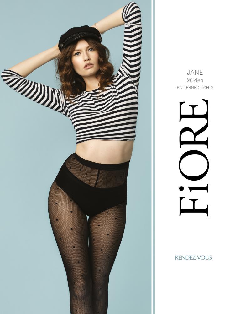 艺术系高级名媛丝袜Fiore提花