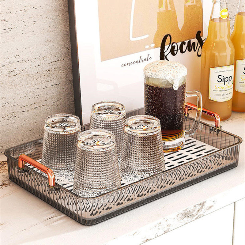 水杯子架放茶杯神器家用置物架茶具收纳沥水托盘桌面储物咖啡杯架