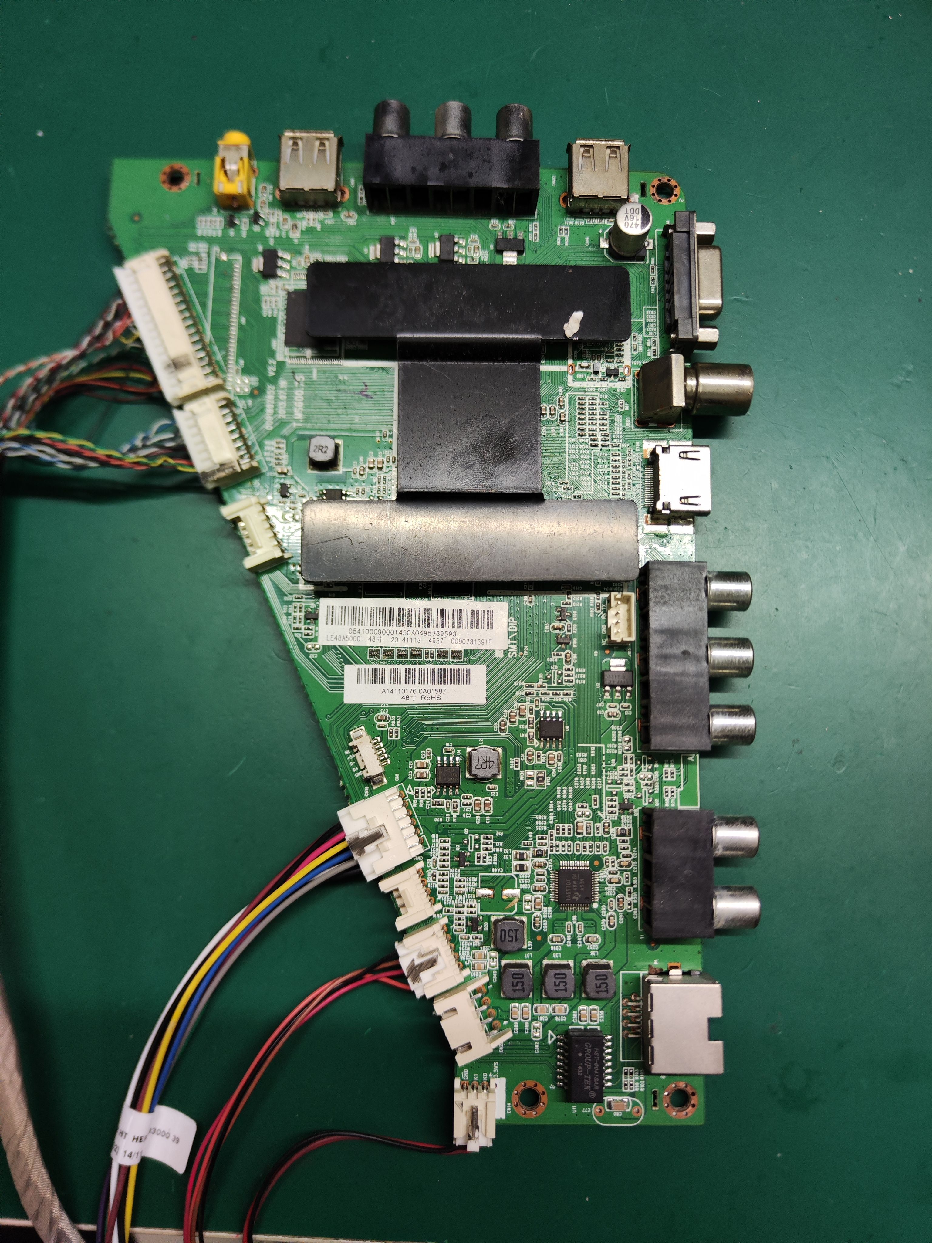 海尔LE48A5000 LD48U3300 主板 配屏LSC480HN05