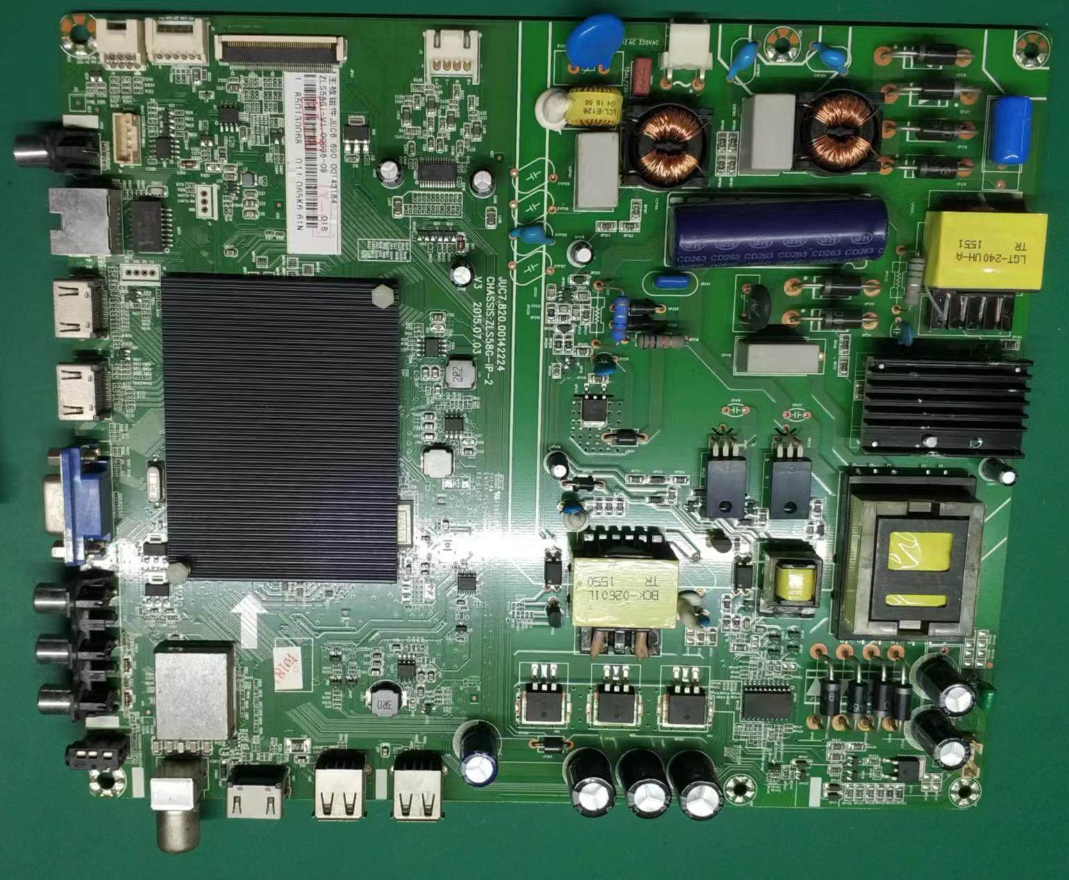 原装长虹49U3C 主板JUC7.820.00142224 JUC6.690.00143184