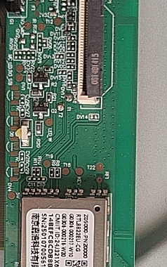 TCL 75V8L PRO遥控接收板，语音板E01201-PN200000-000_V4.0