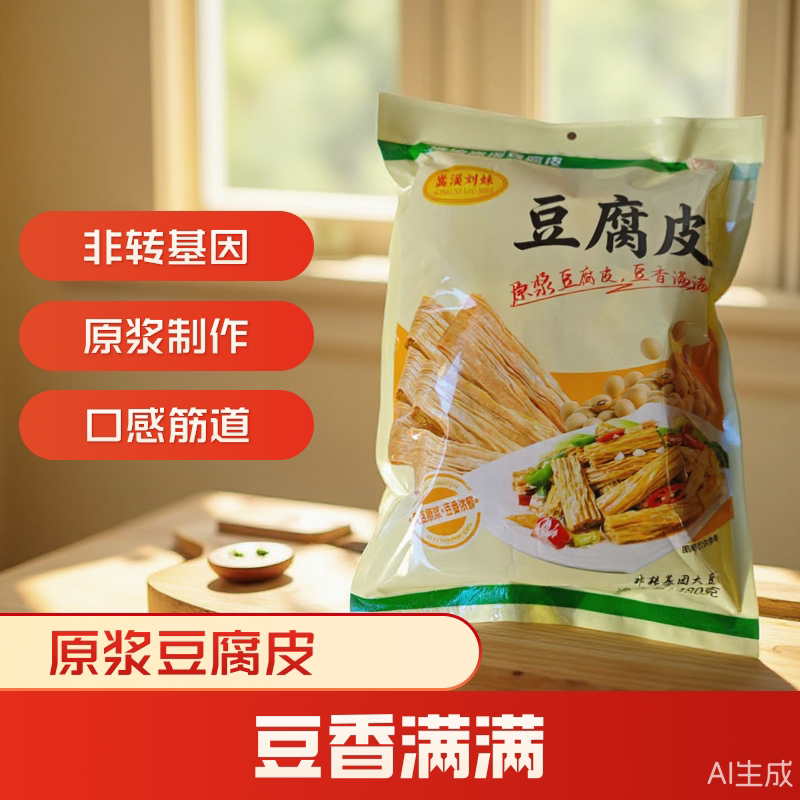 清流嵩溪豆腐皮480g福建特产非转基因大豆手工豆皮三明特产干货