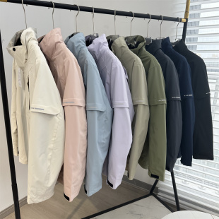 晶典三合一 情侣连帽户外防风防水夹克冲锋衣 可脱卸摇粒绒内胆