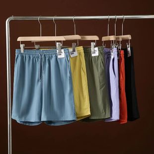 速干防泼溅 休闲短裤 夏季 轻薄透气沙滩裤 21251 男女款 出口韩单