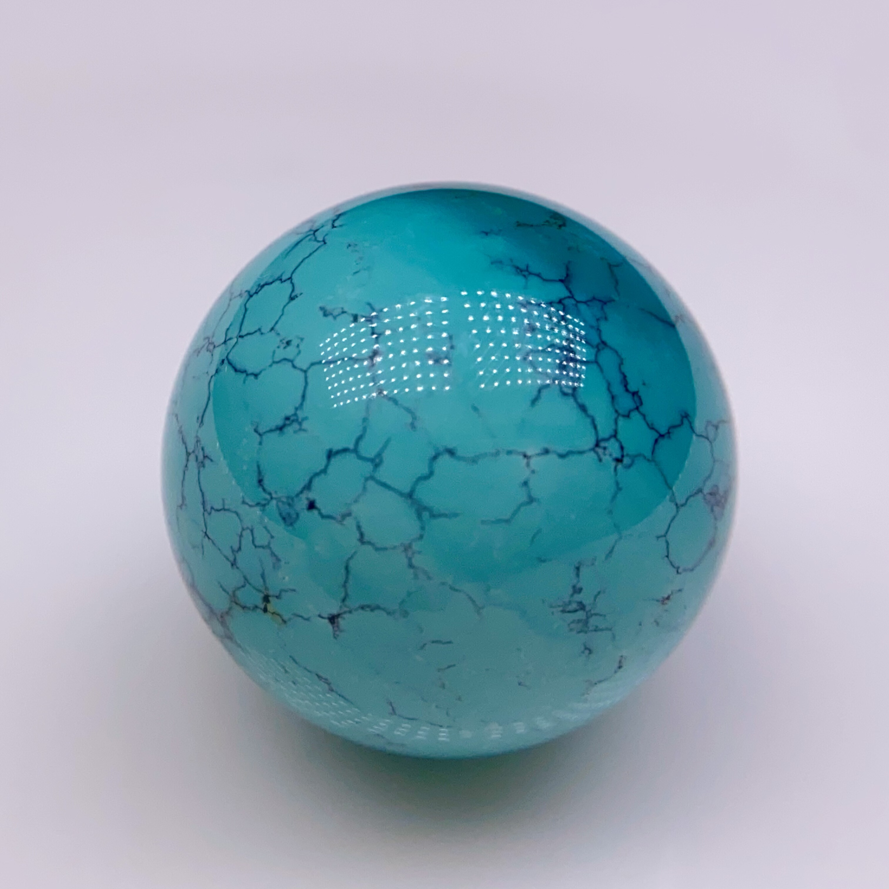 湖北十堰天然原矿绿松石精品网花圆珠散珠配文玩金刚锁骨链尺寸21