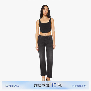 女春季 中腰直筒拉链门襟牛仔裤 DENIM SPF 10807 1611 新品 MOTHER