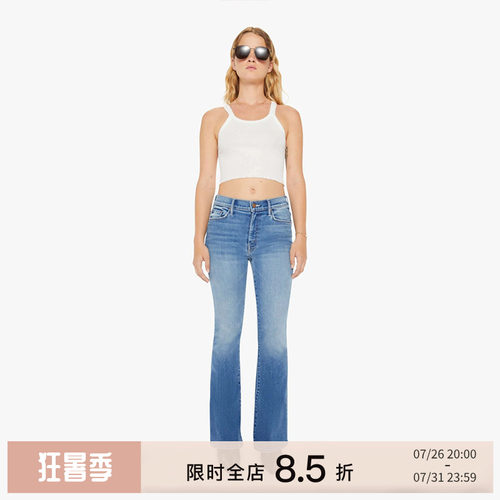 motherdenim微喇全长牛仔裤