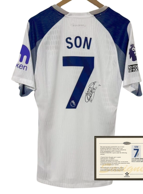 2526 Son Heung-Min jersey football printed signature shirt