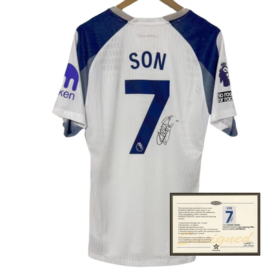 2526 Son Heung-Min jersey football printed signature shirt