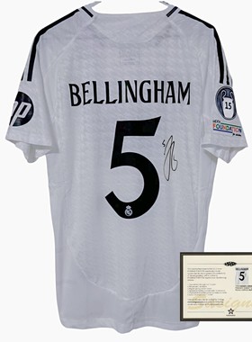 24-25Madrid Bellingham printed signed football jerseys