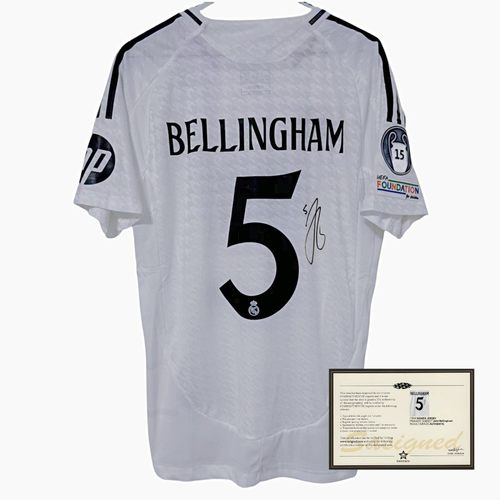 24-25Madrid Bellingham printed signed football jerseys