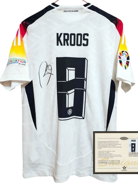 24-25 German Kroos jersey printed signature shirt