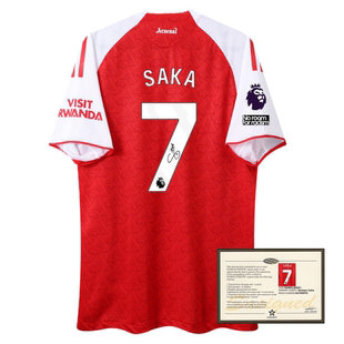 soccer saka signature jersey printed shirt
