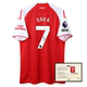 jersey saka soccer shirt printed signature