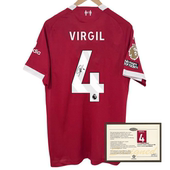 printed LFC soccer jersey Virgil shirt signature
