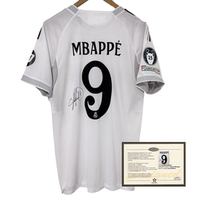 25-26Madrid Mbappe printed signed football jerseys