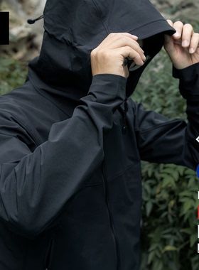 GAMA HOODY JACKET软壳连帽衫外套茑家平替户外防泼水防风冲锋衣