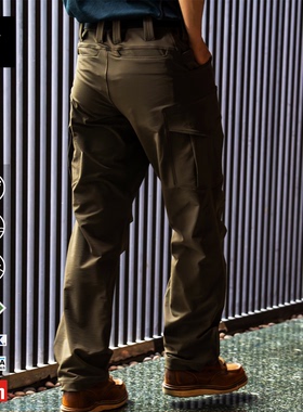 Patroll军版 AR pant军茑巡逻裤直筒多口袋户外战术工装软壳裤子