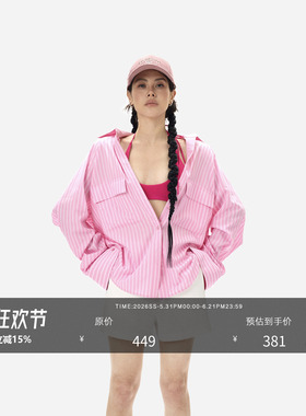 HONORE古月  Stripes edition 天丝假日超薄条纹防晒衬衫