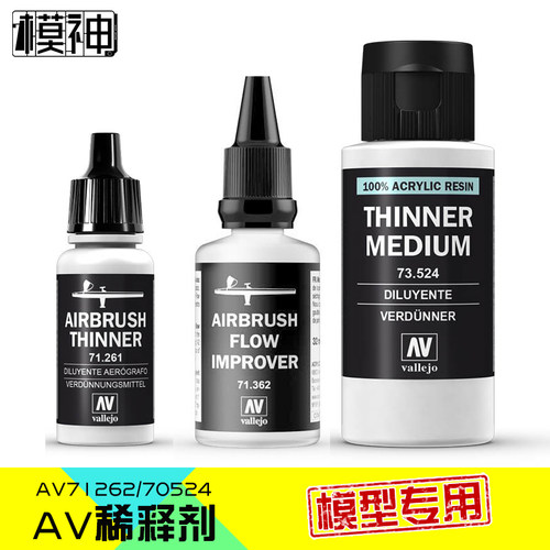 高达水性手办模型喷涂手涂笔油漆