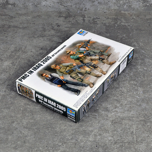 小号手00420拼装模型1/35黑水公司要人保卫小组2005伊拉克雇佣兵