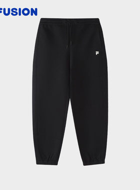 FILA FUSIONFila潮牌针织长裤女2026春季新款时尚基础休闲束口裤