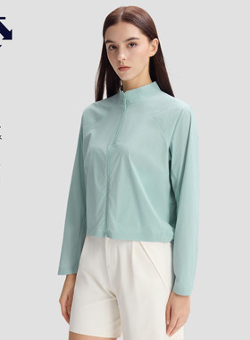 DESCENTE迪桑特DUALIS系列都市通勤女士防泼水防晒外套