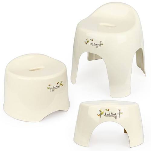 韩国进口树叶品牌浴室防滑凳