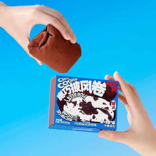 好利来奥利奥披风卷圣诞蛋糕