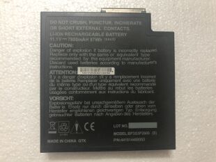 原装 神基Getac B300 BP3S3P2900-2 BP3S3P2600(S)扩展光驱位电池