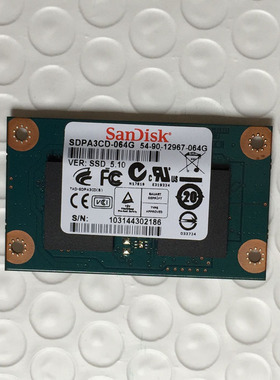 SDPA3CD-064G闪迪64G 固态硬盘 64G ipod classic专用IPC SSD硬盘