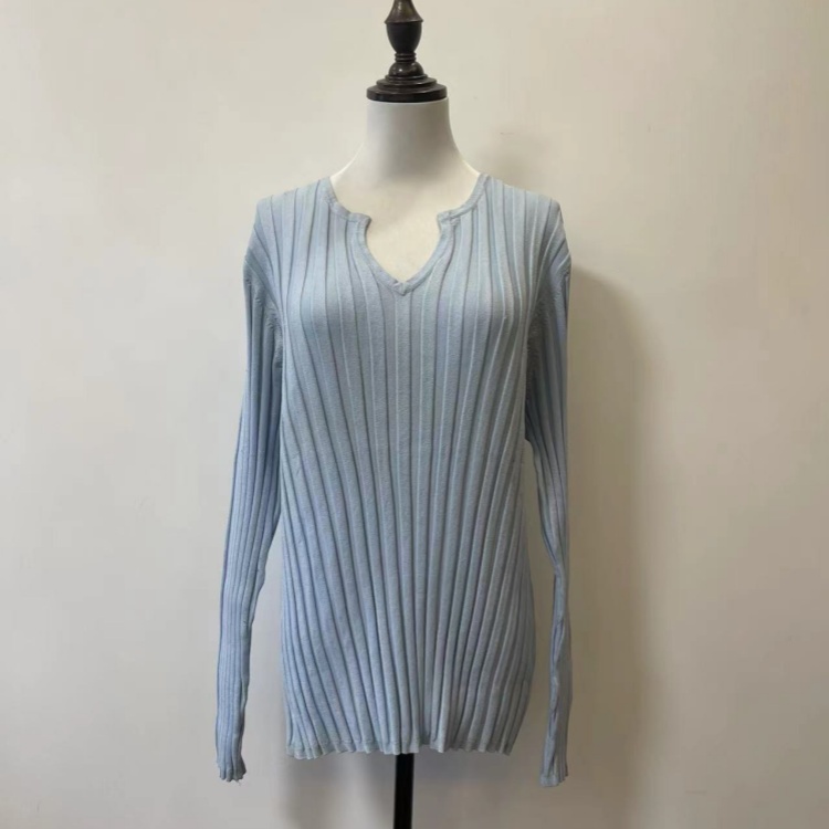 S*TY套头真丝桃领修身显瘦