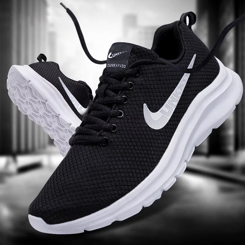 品牌断码男鞋夏季网面透气运动休闲鞋男轻便软底小跑鞋旅游鞋百搭