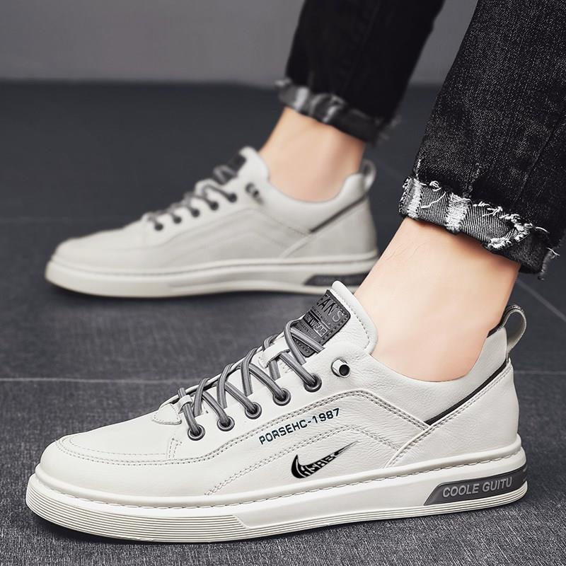 品牌断码特价男鞋2025夏季新款时尚休闲板鞋百搭透气运动小白鞋男