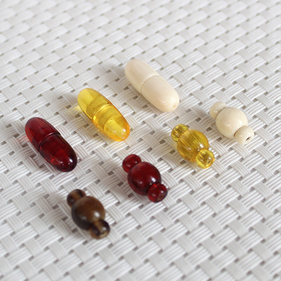 金珀碧玺石榴石防过敏纯铜芯水晶