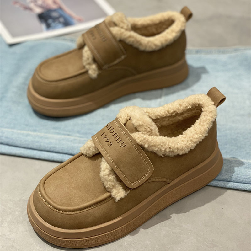 雪地靴冬季加绒加厚保暖