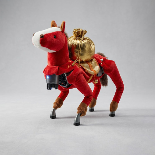 【马上有钱】宇树机器狗GO2衣服商业演出服表演道具马年皮肤周边