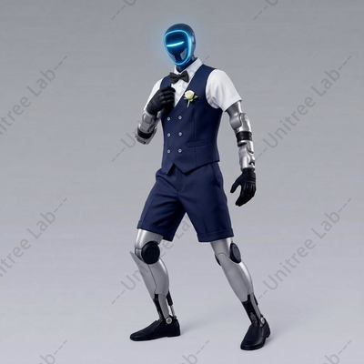 宇树G1U2人形机器人衣服演出服机器人跳舞服西服套装表演展会服饰